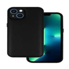 Ilike Aizmugurējais vāciņš iLike Apple IPHONE 14 LEATHER 3D CASE Black