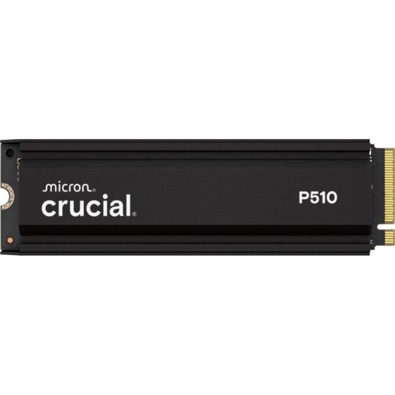 Crucial Cietais disks SSD Crucial  SSD||P510|1TB|M.2|PCIe Gen5|NVMe|TLC|Write speed 9500 MBytes/sec|Read speed 11000 MBytes/sec|TBW 600 TB|CT1000P510SSD5
