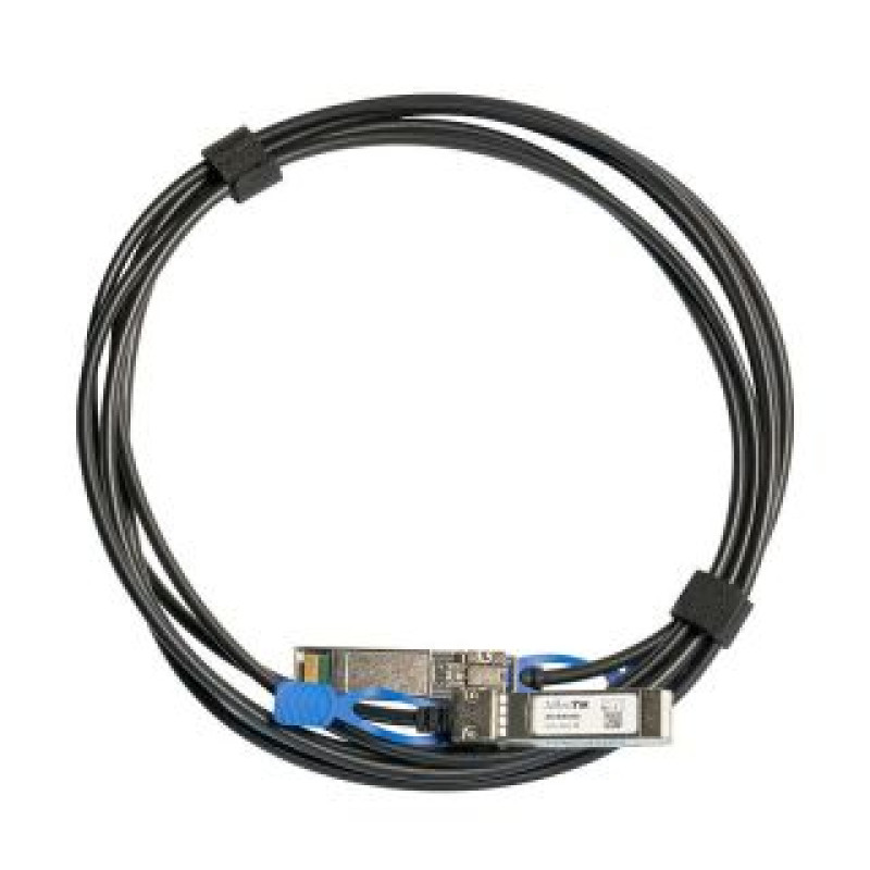 Mikrotik Serveru  - Citi piederumi Mikrotik  25GBase Direct Attach Cable XS+DA0003 SFP/SFP+/SFP28, Maximum transfer distance 3 m, Supports SFP 1G/SFP+ 10G/25G SFP28, 25 Gbit/s