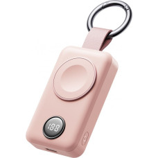 Joyroom Ārējais akumulators Joyroom  Joyroom wireless power bank 2000mAh 3W for Apple Watch pink (JR-WQW01)