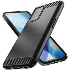 Hurtel Aizmugurējais vāciņš Hurtel  Carbon Case Flexible cover for OnePlus Nord N200 5G black