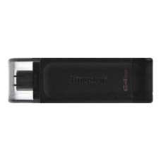 Kingston Zibatmiņa Kingston  DataTraveler 70 64 GB, USB-C, Black
