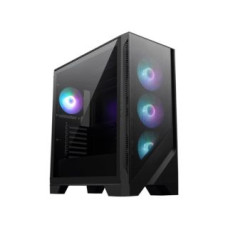 MSI Datoru korpusi MSI  Case||MAG FORGE 321R AIRFLOW|MidiTower|Case product features Transparent panel|ATX|MicroATX|MiniITX|Colour Black|MAGFORGE321RAIRFLOW
