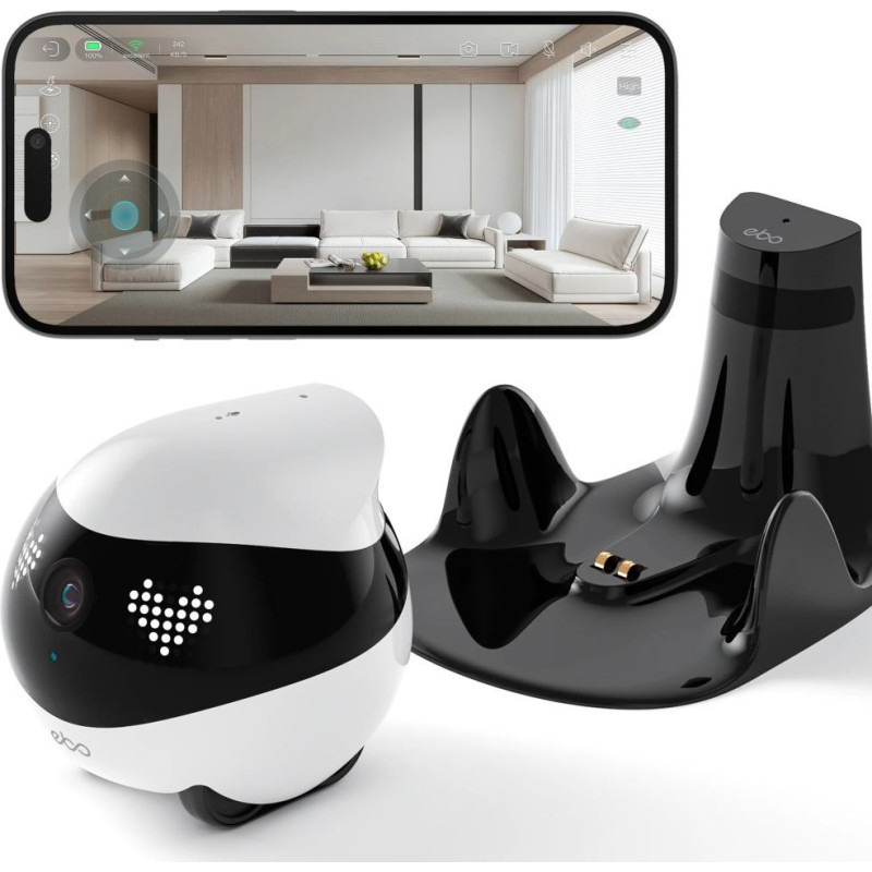 Enabot Web kamera Enabot  | Companion Robot | EBO AIR 2 | Compact | Maximum Memory Support 256G