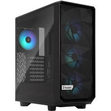 Fractal Design Datoru korpusi Fractal Design  Meshify 2 Compact RGB  Black TG Light Tint, Mid-Tower, Power supply included No