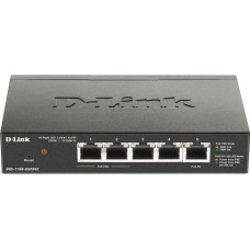 D-Link Serveru  - Citi piederumi D-link  5-Port Gigabit PoE Smart Managed Switch and PoE Extender DGS-1100-05PDV2 Web managed, Desktop