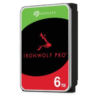 Seagate Cietais disks HDD SeaGate  HDD||IronWolf Pro|6TB|SATA|256 MB|7200 rpm|3,5