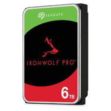 Seagate Cietais disks HDD SeaGate  HDD||IronWolf Pro|6TB|SATA|256 MB|7200 rpm|3,5
