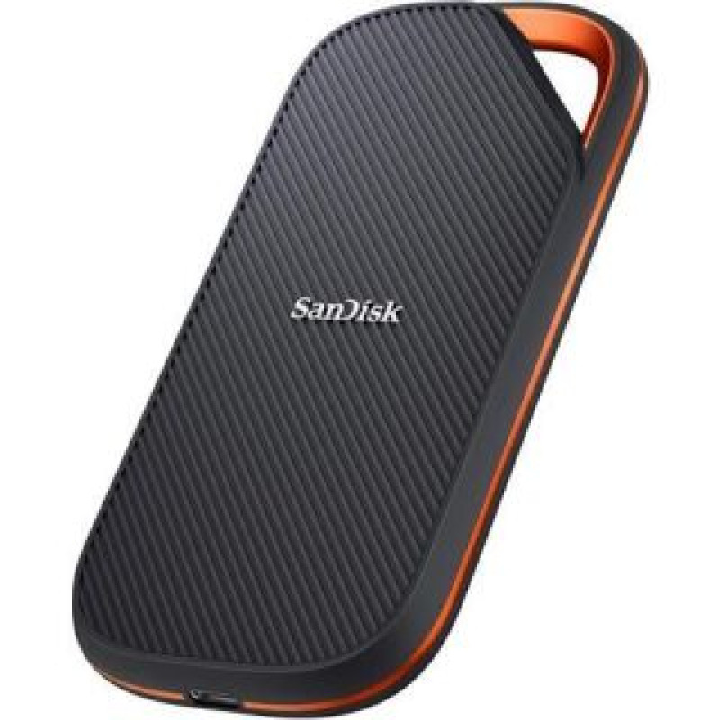Sandisk By Western Digital Cietais disks SSD SANDISK BY WESTERN DIGITAL  External SSD||Extreme Pro|2TB|USB-C|Write speed 3700 MBytes/sec|Read speed 3800 MBytes/sec|SDSSDE82-2T00-G25