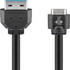 Goobay Kabelis Goobay  Sync&Charge Super Speed USB-C to USB A 3.0 charging cable  67999  Round cable,  USB-C male,  USB 3.0 male (type A), Black, 0.5 m
