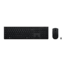 Lenovo Datora tastatūra Lenovo  Professional Wireless Rechargeable Keyboard and Mouse Combo Nordic Grey