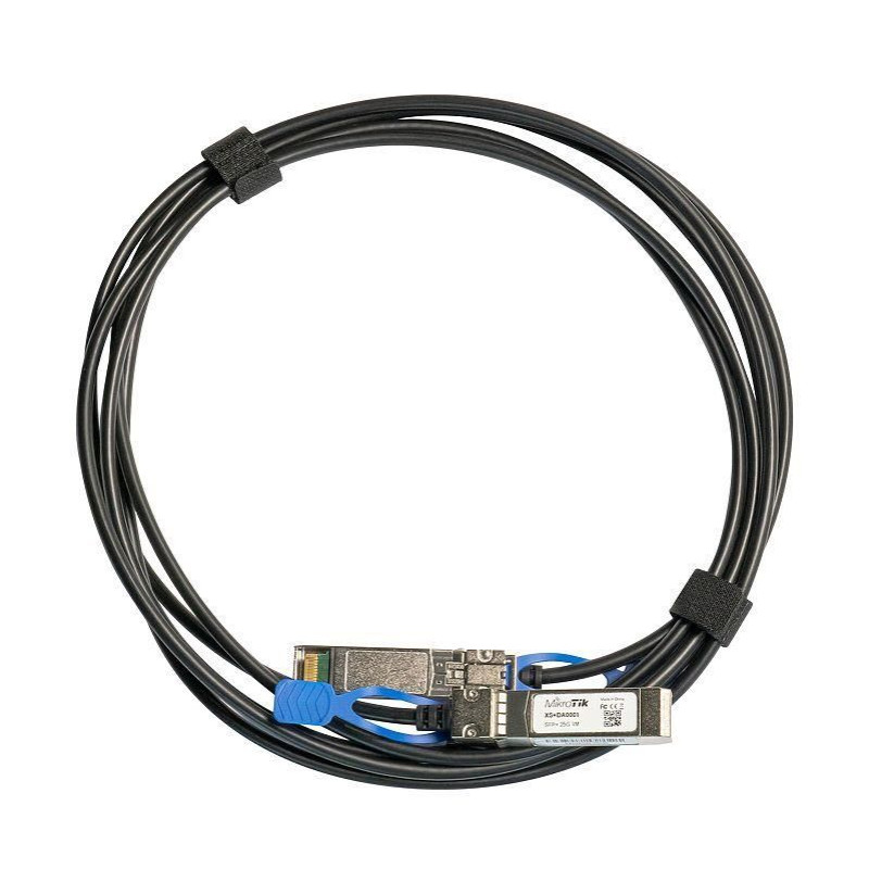 Mikrotik Nevadāms centrmezgls Mikrotik  CABLE DIRECT ATTACH SFP+ 1M/XS+DA0001