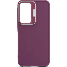 Ilike Aizmugurējais vāciņš iLike Samsung Galaxy A15 Hybrid case With Camera Stand Plum