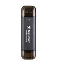 Transcend Cietais disks SSD Transcend  External SSD||ESD310C|2TB|USB-C|USB|3D NAND|Write speed 950 MBytes/sec|Read speed 1050 MBytes/sec|TS2TESD310C
