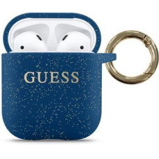 Guess Maciņš austiņām Guess  AirPods Silicone Case Blue