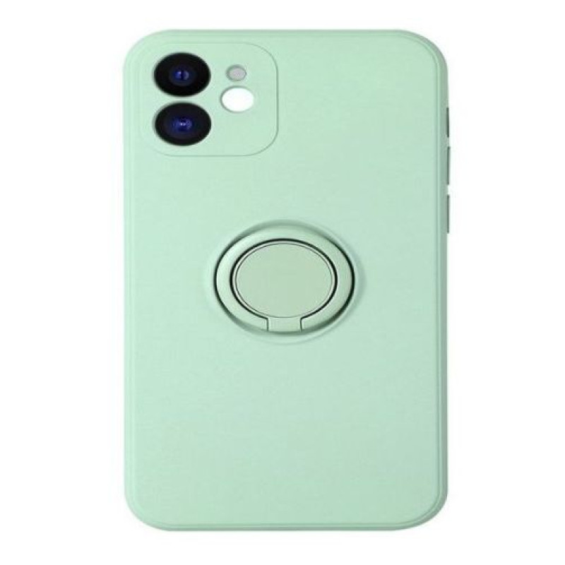 Ilike Aizmugurējais vāciņš iLike Apple Finger Grip Case for iPhone 11 light green