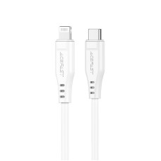 Acefast Kabelis Acefast Apple Lightning to Type-C 1.2m 30W 3A MFI Cable White