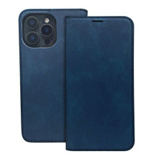 Ilike Atveramie maciņi iLike Samsung Galaxy A34 5G Smart Suede case Navy Blue