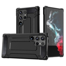 Ilike Aizmugurējais vāciņš iLike Samsung Galaxy S24 Ultra Hybrid Armor case Black