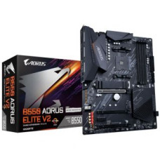 Gigabyte Pamatplate AMD procesorsiem Gigabyte  Mainboard||AMD B550|SAM4|ATX|Memory DDR4|Memory slots 4|1xPCI-Express 16x|2xPCI-Express 3.0 1x|1xPCI-Express 3.0 2x|2xM.2|1xHDMI|1xDisplayPort|2xUSB 2.0|5xUSB 3.2|1xOptical S/PDIF|1xRJ45|5xAudio port|B550AORU
