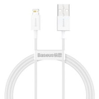 Baseus Kabelis Baseus  Baseus Superior USB - Lightning cable 2.4A 1 m White (CALYS-A02)