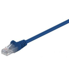 Goobay Kabelis Goobay  CAT 5e patch cable, U/UTP 68345 10 m, Blue