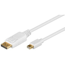 Goobay Monitoru piederums Goobay  52859 Mini DisplayPort adapter cable 1.2, gold-plated, 2m