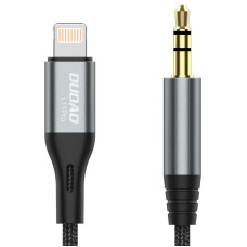 Dudao Kabelis Dudao  Dudao audio cable Lightning - mini jack 3.5mm 1m gray (L11PRO)