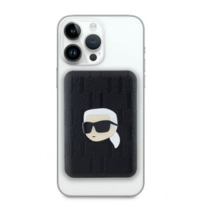 Karl Lagerfeld Ārējais akumulators Karl Lagerfeld  Karl Lagerfeld Embossed Karl Head MagSafe Powerbank 5000mAh Black