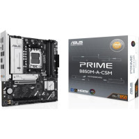 Asus Pamatplate AMD procesorsiem Asus  Mainboard||AMD B850|SAM5|Micro-ATX|Memory DDR5|Memory slots 4|1xPCI-Express 4.0 16x|1xPCI-Express 5.0 16x|3xM.2|1xHDMI|2xDisplayPort|4xUSB 2.0|4xUSB 3.2|1xRJ45|3xAudio port|PRIMEB850M-A-CSM