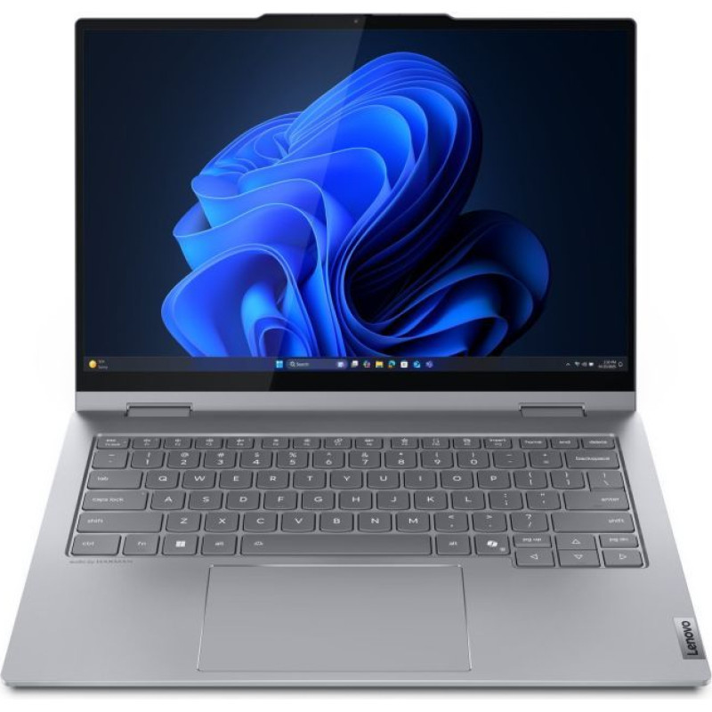 Lenovo Portatīvais dators Lenovo  ThinkBook 14 2-in-1 Gen 5 IAU Touch 14 WUXGA ULT5-225U/16GB/512GB/Intel Graphics/WIN11 Pro/ENG Backlit kbd/Grey/FP/2Y Warranty |