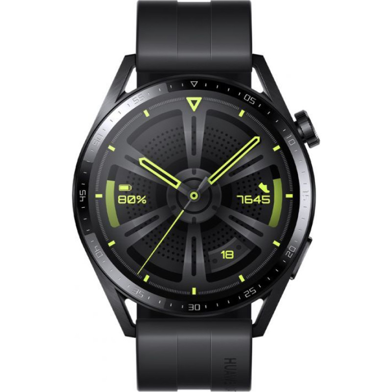 Huawei Viedpulksteni Huawei  GT 3 (46 mm) Jupiter-B29S Smart watch Black Stainless Steel