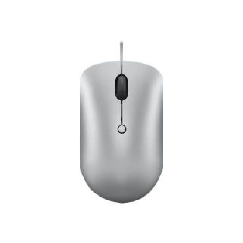 Lenovo Datora pele Lenovo  540 USB-C Wired Compact Mouse (Cloud Grey)