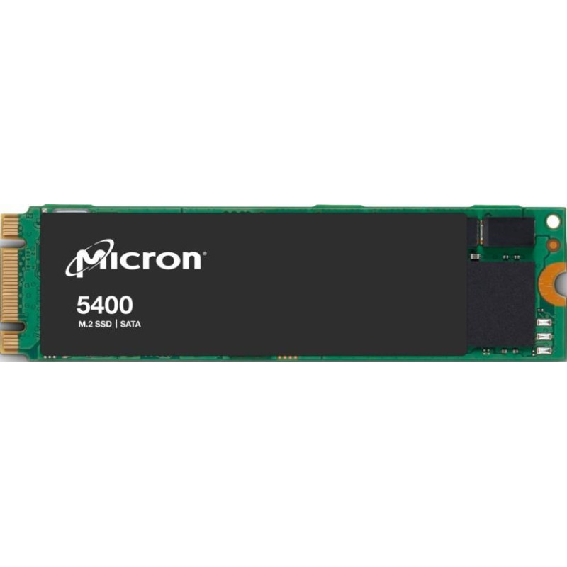 Micron Cietais disks SSD Micron  SSD||5400 Pro|480GB|M.2|SATA 3.0|Write speed 350 MBytes/sec|Read speed 540 MBytes/sec|7mm|MTBF 3000000 hours|MTFDDAV480TGA-1BC1ZABYYR