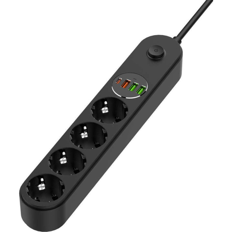 Colorway Kabelis ColorWay  Power Socket | CW-CHE44PDB