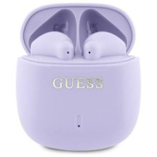Guess Bezvadu austiņas Guess  Bluetooth headphones GUTWSJ14ESGU    TWS +Printed Classic Logo Purple