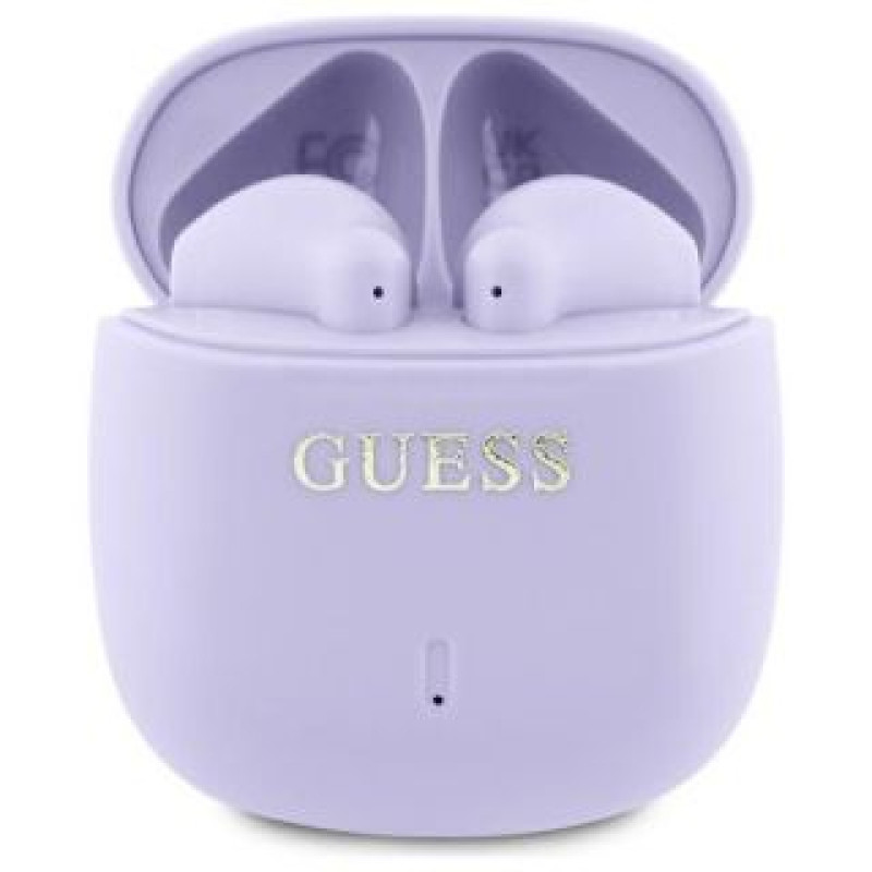 Guess Bezvadu austiņas Guess  Bluetooth headphones GUTWSJ14ESGU    TWS +Printed Classic Logo Purple