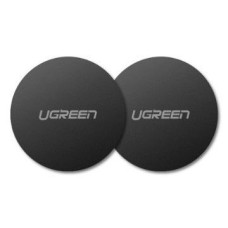 Ugreen Auto turētājs Ugreen  2x metal plates plate for magnetic phone holders Black