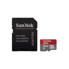 Sandisk By Western Digital Cita datorprece SANDISK BY WESTERN DIGITAL  SANDISK MEMORY MICRO SDHC 32GB UHS-I/SDSQUNR-032G-GN3MA SANDISK