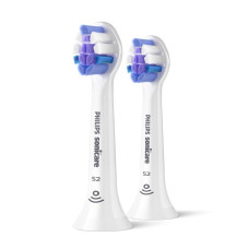 Philips Zobu birste Philips  Replacement brush heads | HX6052/87 Sonicare Sensitive | Heads | For adults | Number of brush heads included 2 | White
