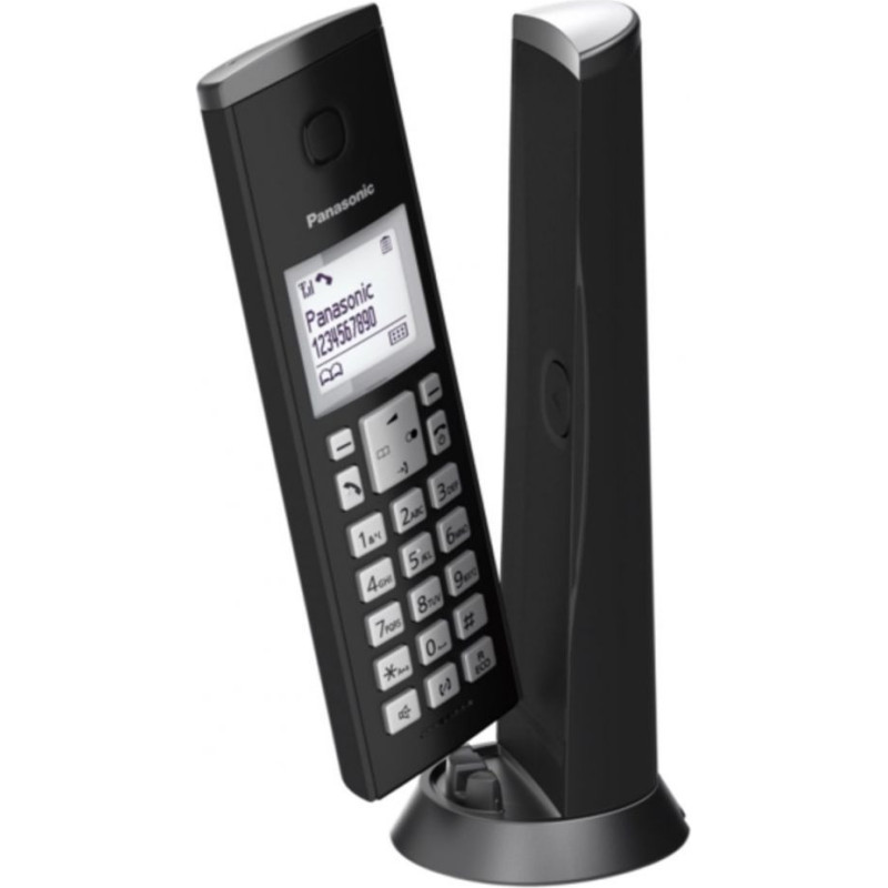 Panasonic Telefona aparāts Panasonic  Cordless KX-TGK210FXB Black, Caller ID, Wireless connection, Conference call, Built-in display, Speakerphone