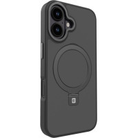 Evelatus Aizmugurējais vāciņš Evelatus Apple iPhone 16 Shield Case Magsafe&Stand Matte Black