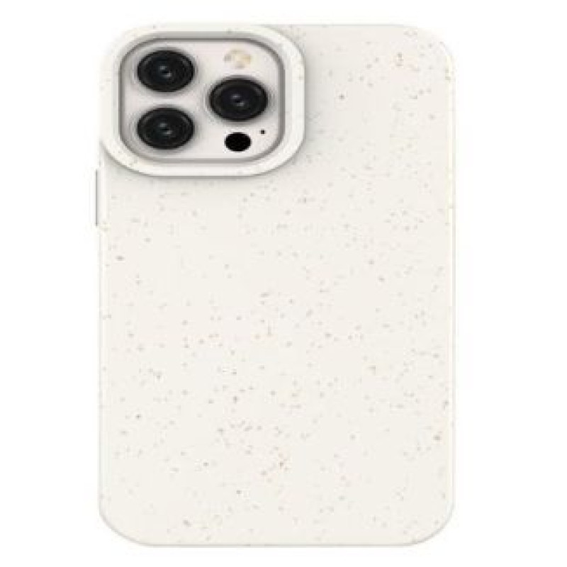 ECO Aizmugurējais vāciņš Eco Apple iPhone 14 Pro Max silicone degradable cover White