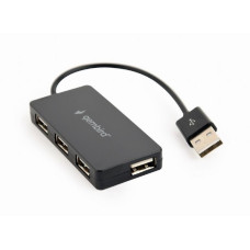 Gembird Parveidotājs Gembird  I/O HUB USB2 4PORT/UHB-U2P4-04