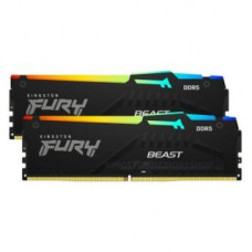 Kingston Operatīv atmiņa DDR4 Kingston  Fury Beast RGB 32 Kit (16GBx2) GB, DDR5, 5600 MHz, PC/server, Registered No, ECC No, 2x16 GB