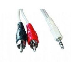 Gembird Kabelis Gembird  CABLE AUDIO 3.5MM TO 2RCA 1.5M/CCA-458