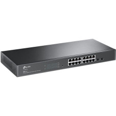 Tp-Link Serveru  - Citi piederumi TP-Link  JetStream Smart Switch TL-SG2218 10/100/1000 Mbps (RJ-45), Web managed, Rackmountable, Ethernet LAN (RJ-45) ports 16, SFP ports quantity 2