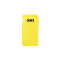 Samsung Aizmugurējais vāciņš Samsung  Galaxy S10e Leather Cover EF-VG970LYEGWW Yellow