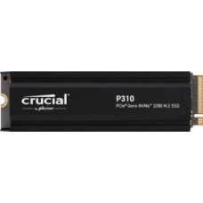 Crucial Cietais disks SSD Crucial  SSD||P310|1TB|M.2|PCIe Gen4|NVMe|3D NAND|Write speed 6000 MBytes/sec|Read speed 7100 MBytes/sec|TBW 220 TB|CT1000P310SSD5