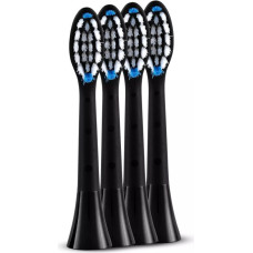Silkn Zobu birste Silkn  SonicYou Refill Brush Heads Family Pack (4 pcs) Black Medium (SYR4PEUZR001)